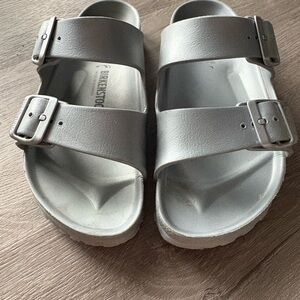 Birkenstock Arizona Eva Sandals - Silver